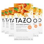 Tazo Wild Sweet Orange Herbal Tea Bags, 20 Count (Pack of 6) - Zesty Citrus Delight