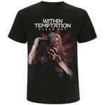 PlasticHead Within Temptation 'Bleed Out Album' (Black) Unisex Short Sleeve T-Shirt (UK, Alpha, S, Regular, Regular, Black)