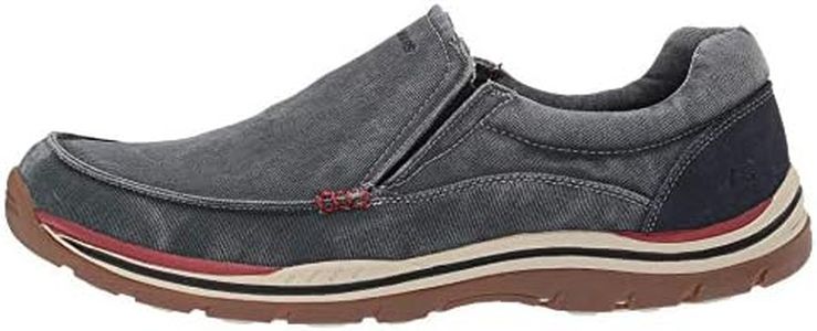 Skechers Men's Expected Avillo Moccasin, Navy, 12 UK