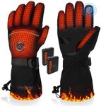 PEKWZIZ Heated Gloves, 5V 6000mAh R