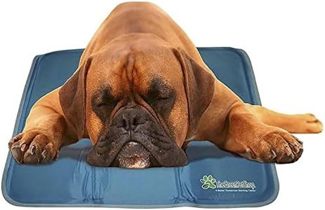 The Green Pet Shop Dog Cooling Mat - Pressure-Activated Gel Cooling Mat For Dogs, Medium Large Size - This Pet Cooling Mat Keeps Dogs and Cats Comfortable All Summer - Ideal for Home and Travel