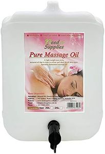 PURE MASSAGE OIL 20L WITH TAP, Specially Formulated, Ideal for all skin types. Unscented