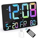 Amgico Digital Alarm Clock with Sno