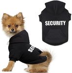 Uteuvili Dog Hoodie Security Dog Sw