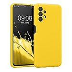 kwmobile Case Compatible with Samsung Galaxy A13 4G Case - Slim TPU Silicone Phone Cover - Soft Touch Finish - Radiant Yellow