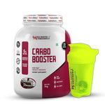 Animal Booster Nutrition Carbo Booster| 85gm of Carbohydrate in 90gm of serving| For Gain Weight, Build Muscle & Fuel Energy | 3Kg Chocolate Flavour