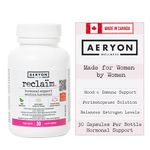 Reclaim by Aeryon Wellness | Made in Canada | Hormone Balance Supplements for Women | PMS Relief Supplement | Supports Healthy Estrogen Metabolism | Enhances Mood & Immune Health | 30 Capsules