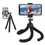 iRhodesy Octopus Phone Tripod Stand Holder with Universal Clip, Phone Tripod Compatible with Phone/Android/Camera GoPro