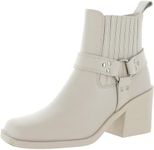 Steve Madden Women's Wells Ankle Boot, Bone Leather, 9 US