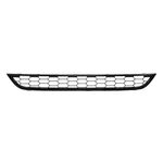 Front Bumper Lower Grille, Front Grill Bumper Guard Cover Molding, Front Bumper Lower Grill Cover 1801358 Glossy Black Replacement for Ford Fiesta 2013‑2017