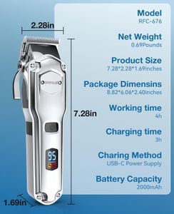 oneisall Dog Clippers – Cordless, Low Noise, Waterproof Pet Grooming Shaver