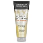 John Frieda Highlight Activating For Blonde Hair, Citrus, Moisturising Shampoo, 250 ml (Pack Of 1)
