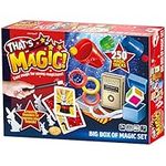 That's Magic Big Box of Magic Set - Featuring 250 Fun Easy Tricks For Young Magicians - Helps Build Child's Motor Skills and Confidence - Includes Props, Videos and Instructions, 7+ Years, Medium