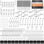 INCLY 278PCS Pegboard Accessories O