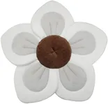 PandaEar Baby Bath Pad for Infant Newborn | Soft Flower 5 Petals for Sink Bathtub Essentials Shower Gift (Grey)