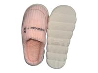 CAPZNMORE women Winter Flip-Flops & Slippers Home Indoor Non-Slip Soft Fur Flip Flop Slides And Slippers Flip Flops for women girls (Light Pink, 5)