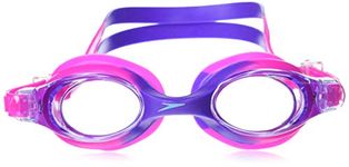 Speedo Unisex Kid's Swim Goggles Skoogle Ages 3 - 8, UV Protection|Anti Fog, Bright Pink, One Size