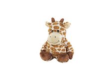 Warmies cozy plush fully microwavable giraffe toy,Brown,13 inches