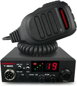 THUNDERPOLE T-800 CB Radio – Compact Mobile Two-Way Transceiver