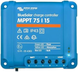 Victron Energy BlueSolar MPPT 12/24-Volt 15 amp 75 PV Input Solar Charge Controller
