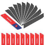 WORKPRO 100 Pack Snap Off Utility Knife Blades, Rust Proof 18 mm SK5 Steel Sharp Heavy Duty Replacement Box Cutter Blades