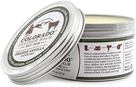 Colorado Leather Balm Original Formula (Orange Vanilla) (8oz)
