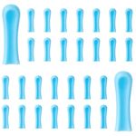 30pcs Silicone Ear Spoon Tips, 0.47x0.12x0.08in Ear Wax Cleaner with Camera Replacement Tips Ear Pick Replacement for Teens Adults Wet/Dry Ear Wax Cleaning Endoscope