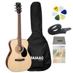 Cort AF510E Electro Acoustic Guitar with Gig-Bag, Polishing Cloth, Strap, Picks & E-Book - Natural