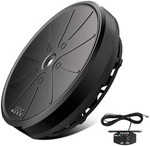 EagleNav 1200W Powered 12" Car Subwoofer, Deep Bass, Anti-Theft Spare Tire Design, Plug & Play, OEM-Style Spare Tire Mount, No Space Wasted, High Output for Cars & Trucks