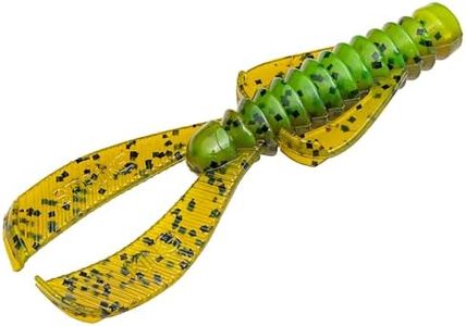 Strike King Rage Ned Bug 2 1/2 inch Soft Plastic Creature Bait 9 Pack - Summer Craw
