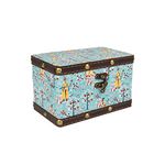 Chumbak Mint Morning Dew Garden Engineered Wood Jewellery Box for Women | Decorative Trinket & Keepsake Organiser | Printed Wooden Storage Gift Box for Her