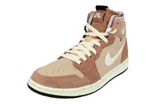 NIKE Air Jordan 1 Zoom Air CMFT Mens Basketball Trainers CT0978 Sneakers Shoes (UK 7.5 US 8.5 EU 42, Fossil Stone White Rose 201)