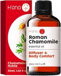 H'ana Roman Chamomile Essential Oil for Diffuser & Body Comfort - 100% Natural Roman Chamomile Oil for Face & Skin - Roman Chamomile Essential Oils for Aromatherapy (1 Fl Oz)