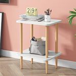 exilot 2-Tier Side Table Tall End T