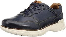ROCKPORT Men's Prowalker Next Ubal Walking Shoe, Blue, (New Dress Blues Leather), 10.5 US Wide