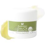 Y Not Natural Transwarm Sports Balm with Pure Emu Oil - Hand Cream, Muscle & Joint Relief Balm - Vitamins A, D, Vitamin E Oil, F & K2, Omega 3-6-9, Tea Tree Oil - 50g Back Pain & Skin Care Itch Relief