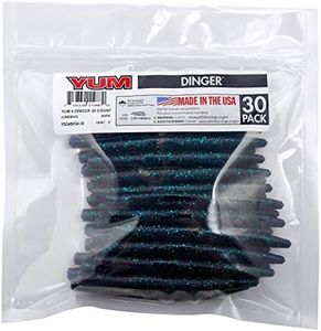 Yum Lures 4" Dinger 30 Count Dingers Junebug