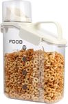 QUICZEN Stocker, Dog Case, Airtight Plastic, Cat Food Container, Airtight Container, Moisture Prevention, jar barnni mag chana dal storage box bottle | 2L (Multicolour)(PACK OF-1)