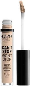 NYX Professional Makeup Can't Stop Won't Stop Contour Concealer - Alabaster