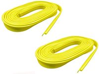 Caravan Awning Rail Protector Strips 12M (Yellow White Dirt Black Streak Protection) (2 x 12M Strip Yellow)