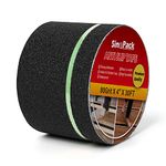 SinoPack Anti Slip Tape with Glow in The Dark 4Inch x 30FT Waterproof No Skid Tape Roll, Best Grip with Non Slip Tape for Slippery Surfaces