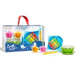 Munchkin Bath Beats Musical Bath Toy Gift Set, 4 Count (Pack of 1)