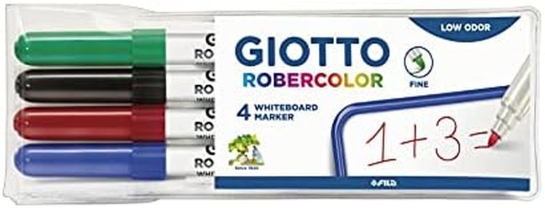 Giotto Robercolor Marcadores Pizarra Blanca (F) Blíster 4 Uds