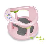 Baby Bath Seat for Babies 6 to 18 Months/Non-slip Infants Toddlers Taking Bath by Sitting in Bath Tub Chair 2022 Upgraded (pink)