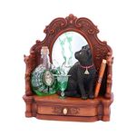 Nemesis Now B4955R0 Lisa Parker Absinthe Cat and Green Fairy Figurine, 21.5cm