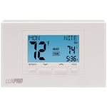 LuxPro 675-P722U Thermostat, NP, 2H/1C