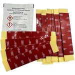 Premium Number Plate Sticky Pads with 3M VHB 5952 Adhesive - Double-Sided, Heavy-Duty Car License Plate Fixings - Weatherproof, Strong Bond, Easy Application - 10 Pack, Ideal for All Vehicles