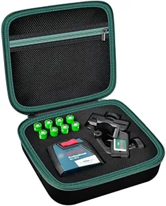 Case Compatible with BOSCH GLL50-20/GLL55 50Ft/GLL30 30ft/ GLL40-20G 40ft Cross-Line Laser Level Self-Leveling & 360 Degree Flexible Mounting Device. Storage Carrying Holder for Batteries (Box Only)