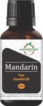 Wood & Berries - Mandarin Essential Oil 30ml for Skin, Hair Care, Home Fragrance, Candle Making and Aromatherapy - Pure and Natural, Undiluted Mandarin Essential Oil (30ml)