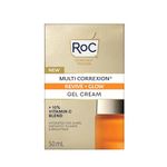 RoC Multi Correxion® Revive + Glow 10% Vitamin C Blend Face Moisturizer, Anti-Aging Gel Cream for Instant Glow, Hypo-Allegenic & Oil-Free Skin Care, 50ML